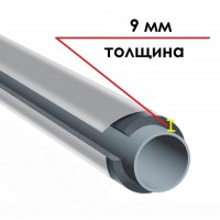 Трубка K-FLEX 09x140-1 ST IC CLAD SR