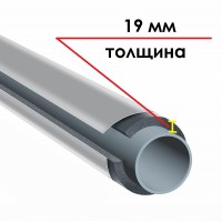 Трубка K-FLEX 19x076-1 ST IC CLAD SR